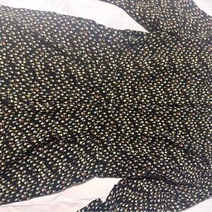 Floral Black Jumpsuit